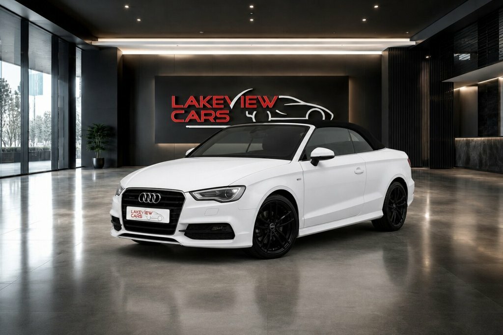 Audi A3 Cabriolet 1.4L S Line White #2