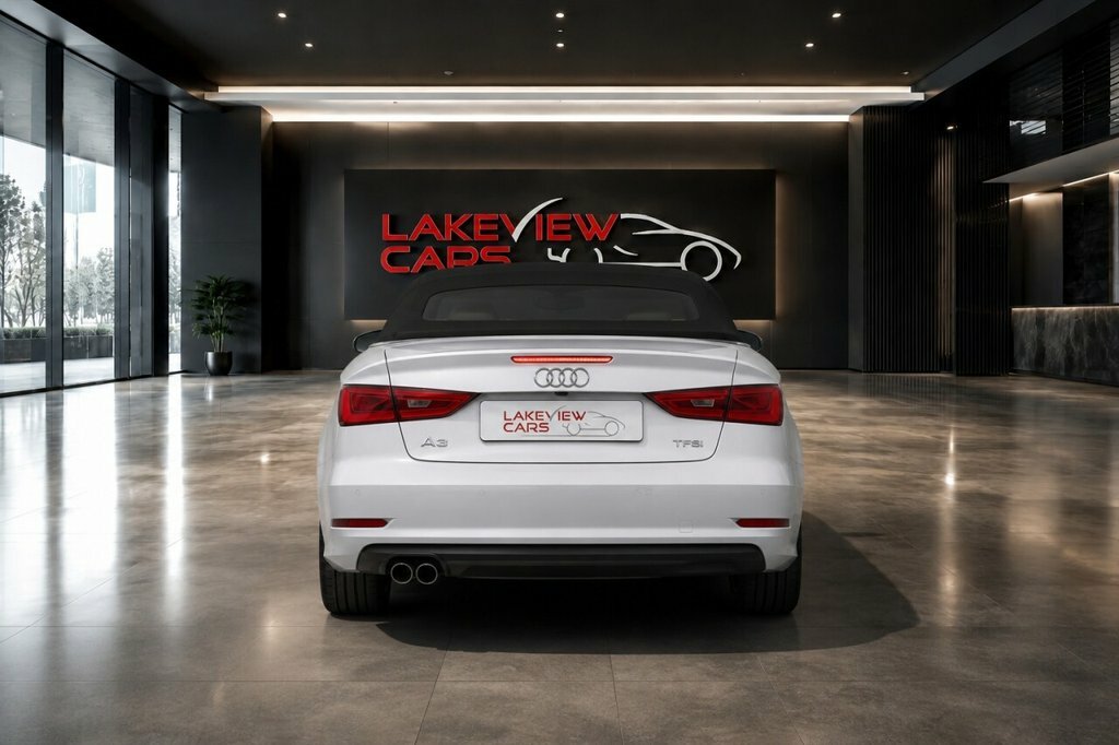 Audi A3 Cabriolet 1.4L S Line White #5