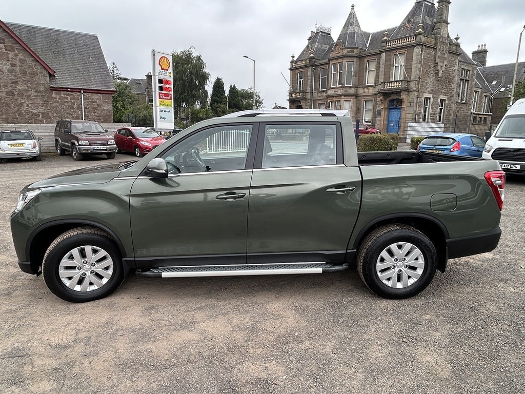 SsangYong Musso 2.2D Rebel Pickup Double Cab 4Wd E ST24GNO Green #3
