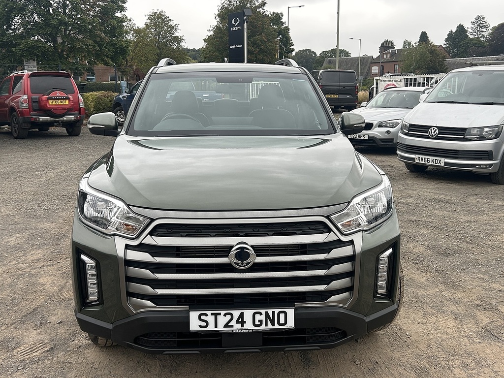SsangYong Musso 2.2D Rebel Pickup Double Cab 4Wd E ST24GNO Green #2