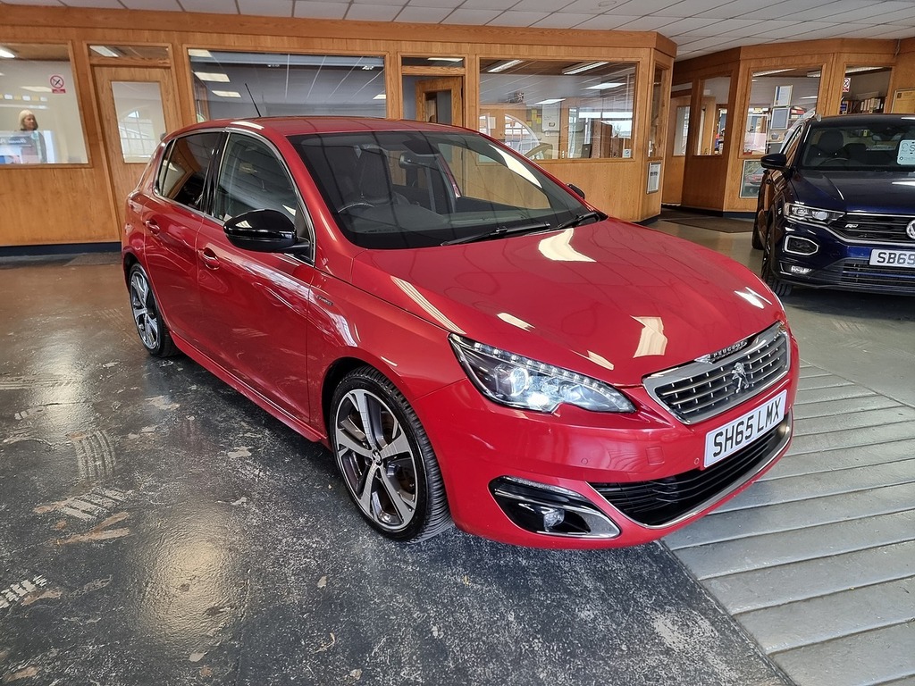Peugeot 308 2.0 Bluehdi Gt Line Hatchback Eu Red