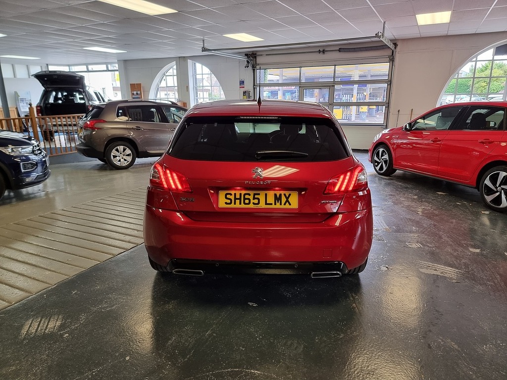 Peugeot 308 2.0 Bluehdi Gt Line Hatchback Eu Red #6