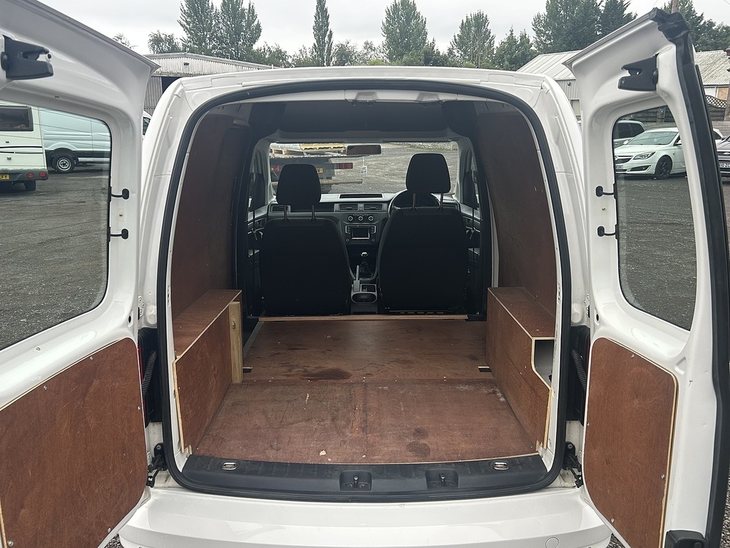 Volkswagen Caddy 2.0 Tdi C20 Bluemotion Tech Trendline Panel Van White #5