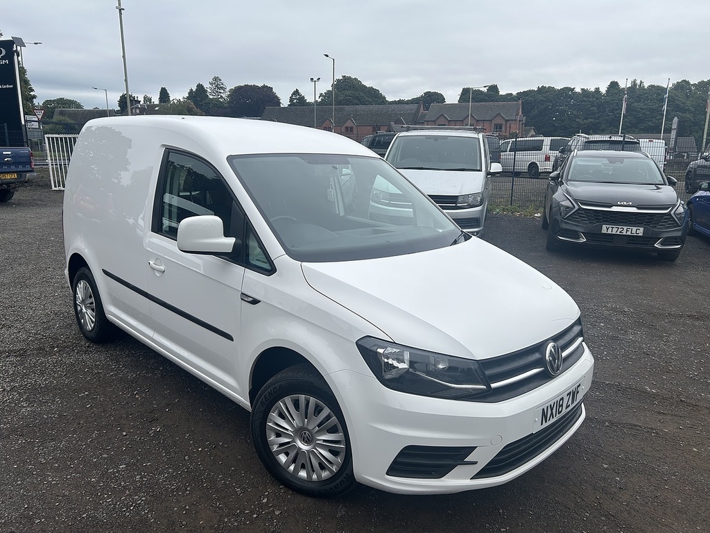 Volkswagen Caddy 2.0 Tdi C20 Bluemotion Tech Trendline Panel Van White