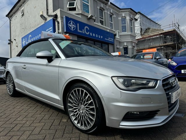 Audi A3 Cabriolet 2.0 Tdi 150 Sport Convertible Euro 6 High Sp Silver #3