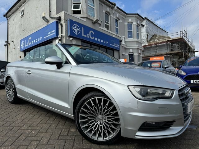 Audi A3 Cabriolet 2.0 Tdi 150 Sport Convertible Euro 6 High Sp Silver