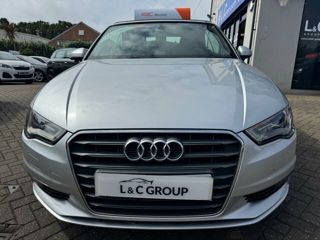 Audi A3 Cabriolet 2.0 Tdi 150 Sport Convertible Euro 6 High Sp Silver #4