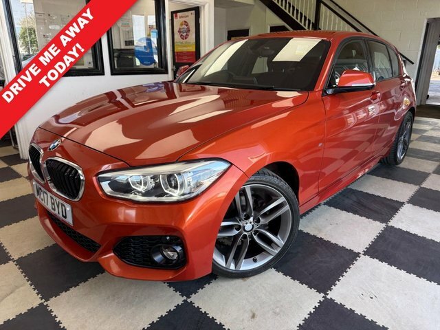 BMW 1 Series 118I M Sport Hatchback Orange