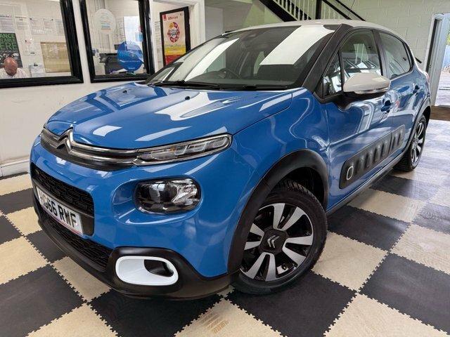 Citroen C3 Puretech Feel Hatchback HG66RWF Blue