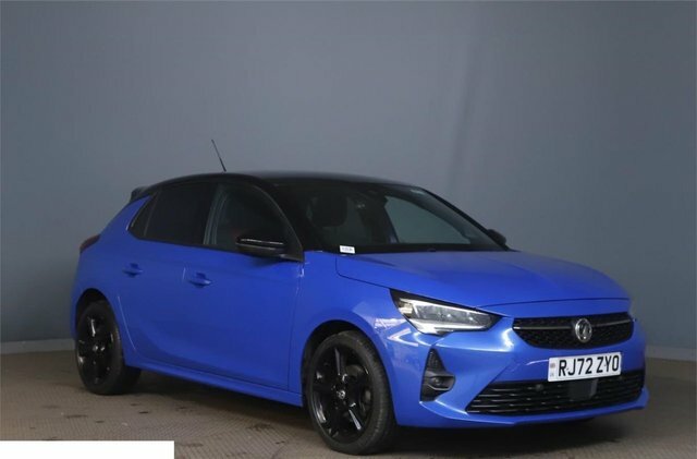 Vauxhall Corsa Turbo Gs Line Hatchback RJ72ZYO Blue