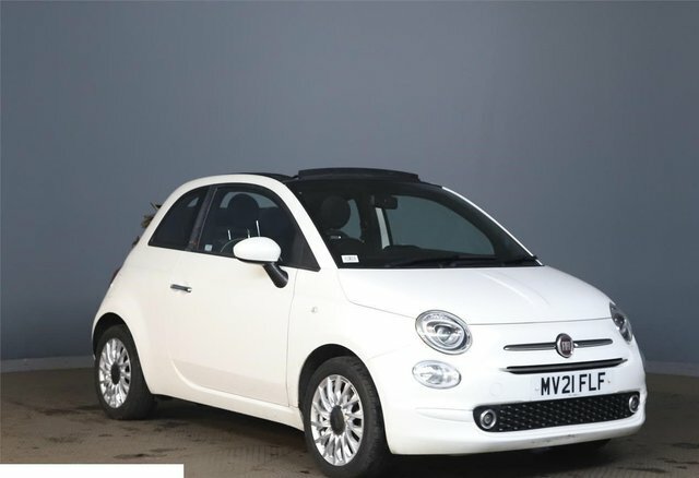 Fiat 500C Mhev Lounge Convertible White