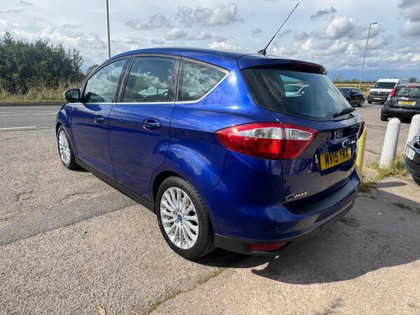 Ford C-Max 1.6 Tdci Titanium Euro 5 MV15YKX Blue #3