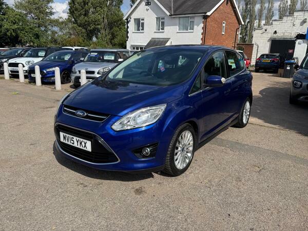 Ford C-Max 1.6 Tdci Titanium Euro 5 MV15YKX Blue #2