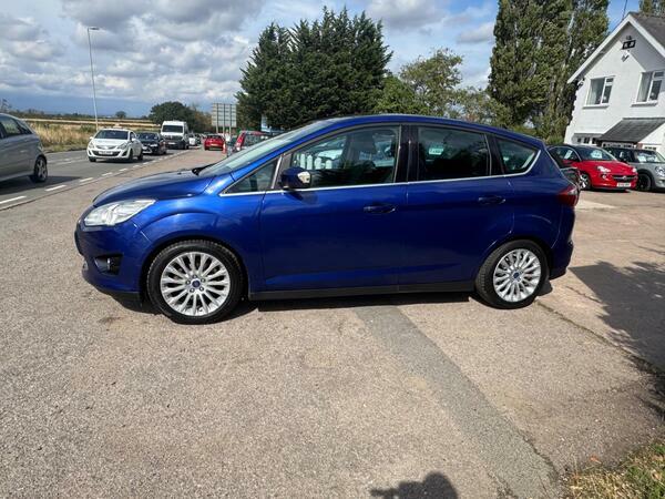 Ford C-Max 1.6 Tdci Titanium Euro 5 MV15YKX Blue #4
