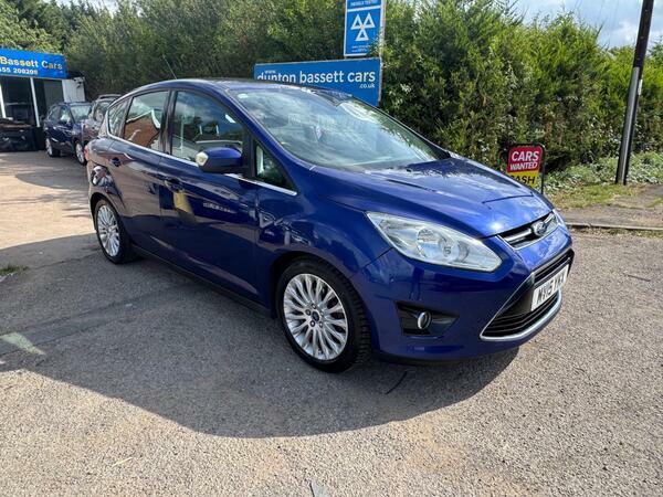 Ford C-Max 1.6 Tdci Titanium Euro 5 MV15YKX Blue