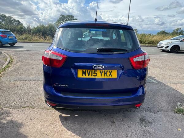 Ford C-Max 1.6 Tdci Titanium Euro 5 MV15YKX Blue #6