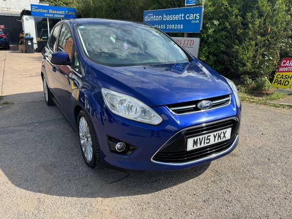 Ford C-Max 1.6 Tdci Titanium Euro 5 MV15YKX Blue #5