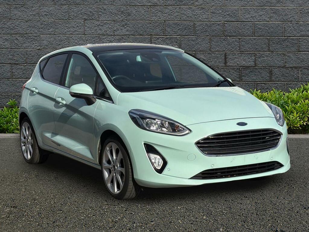 Ford Fiesta 1.0T Ecoboost Titanium Bo Play Series Hatchback 5 Green