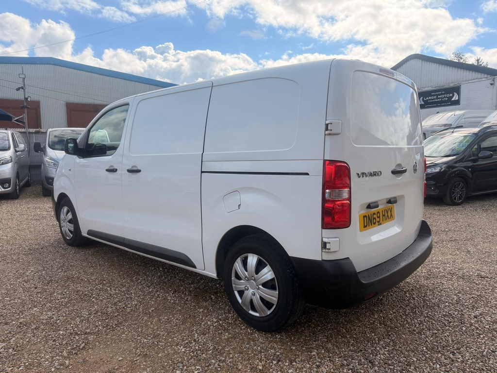 Vauxhall Vivaro Panel Van White #58