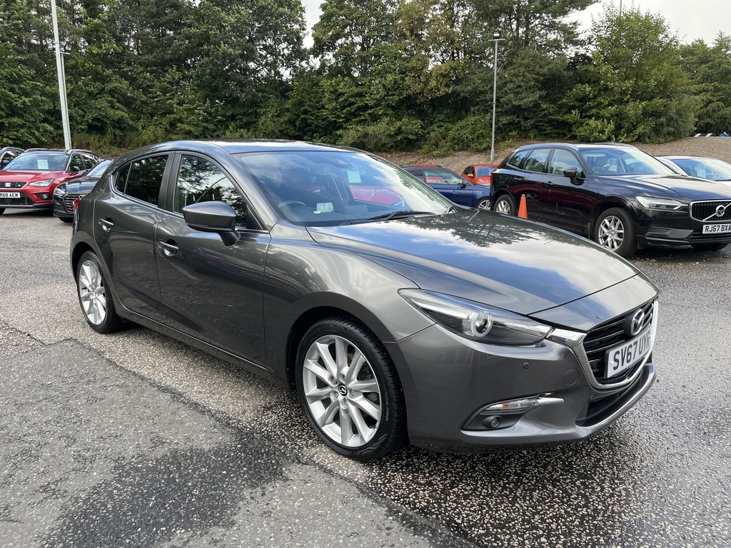 Mazda 3 2.0 Sport Nav SV67UYR Grey #2
