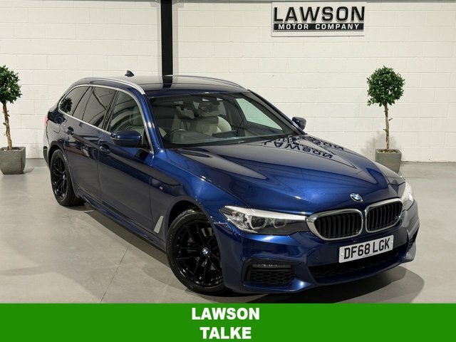 BMW 5 Series 2.0 520D M Sport Touring Euro 6 S Blue