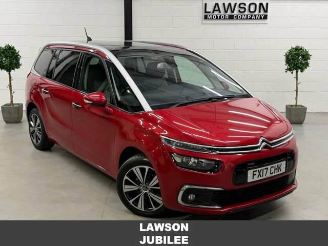 Citroen Grand C4 Picasso 1.2 Puretech Flair Mpv Euro 6 S Red