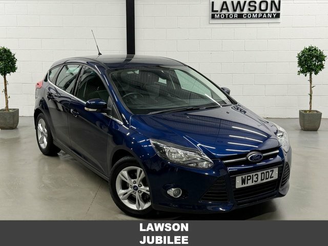 Ford Focus 1.0T Ecoboost Zetec Hatchback Eu Blue