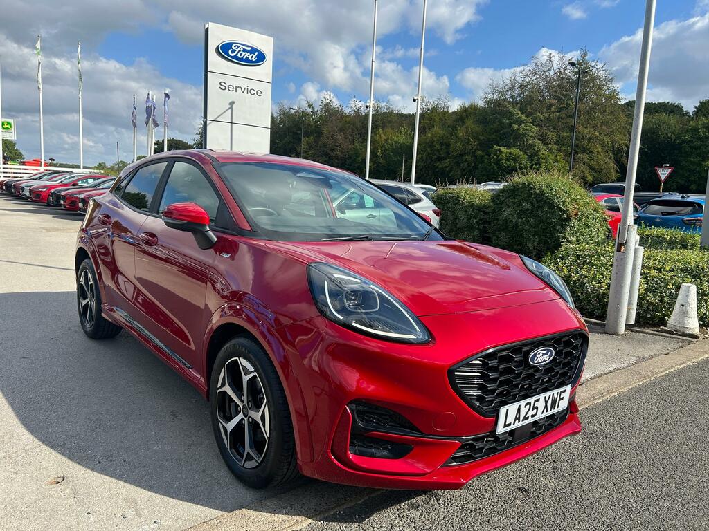 Ford Puma 1.0 Mhev St-line Mild Hybrid Winter Pack Red