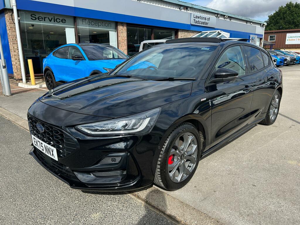 Ford Focus 1.0 Mhev St-line Mild Hybrid Mega Spec EK75NNX Black #3