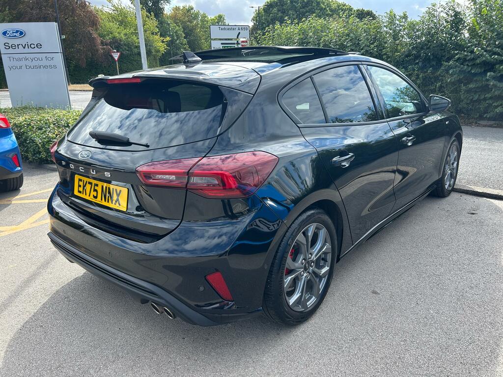 Ford Focus 1.0 Mhev St-line Mild Hybrid Mega Spec EK75NNX Black #6
