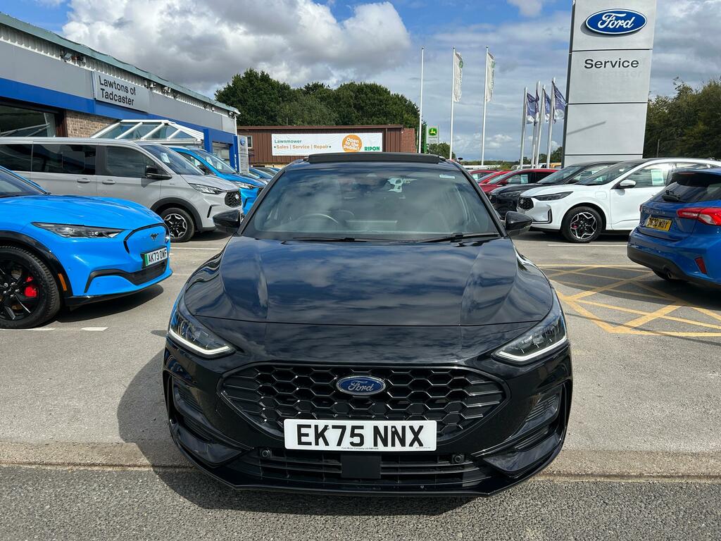 Ford Focus 1.0 Mhev St-line Mild Hybrid Mega Spec EK75NNX Black #2