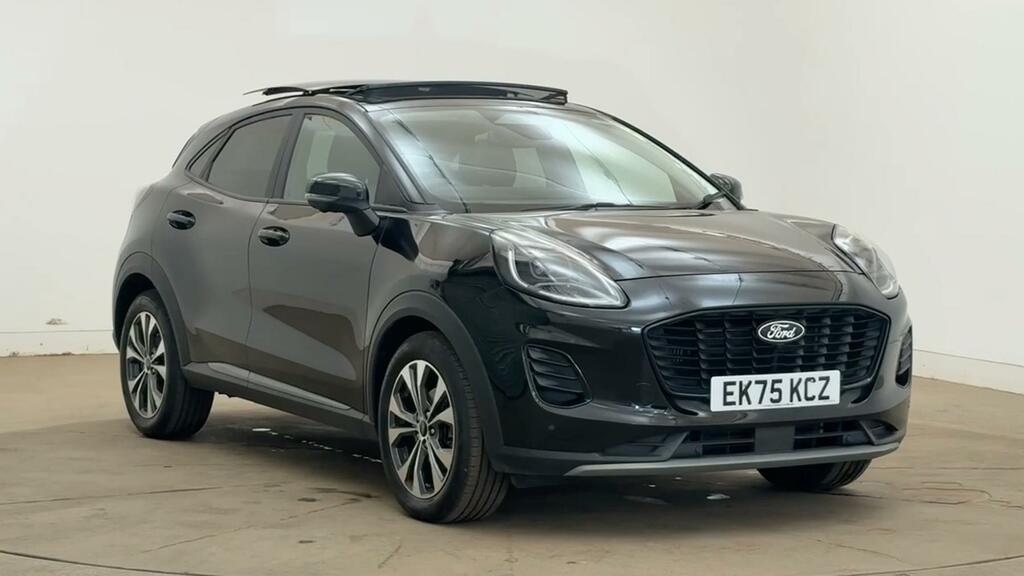 Ford Puma 1.0 Mhev Titanium Mild Hybrid Mega Spec Black