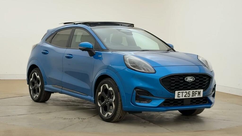 Ford Puma 1.0 Mhev St-line X Mild Hybrid Mega Spec Blue