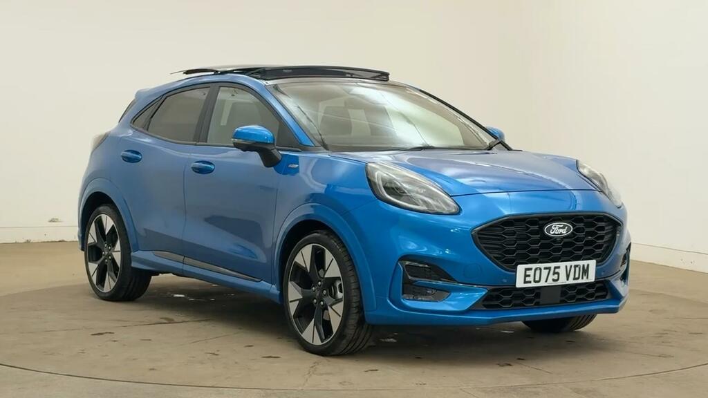 Ford Puma 1.0 Mhev St-line X Mild Hybrid Mega Spec Blue