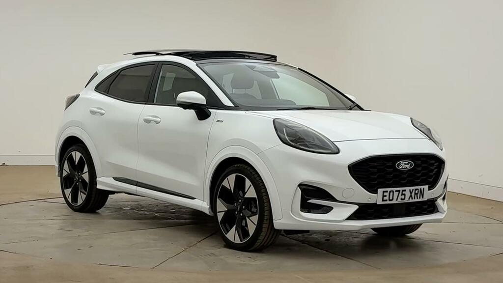 Ford Puma 1.0 Mhev St-line X Mild Hybrid Mega Spec White