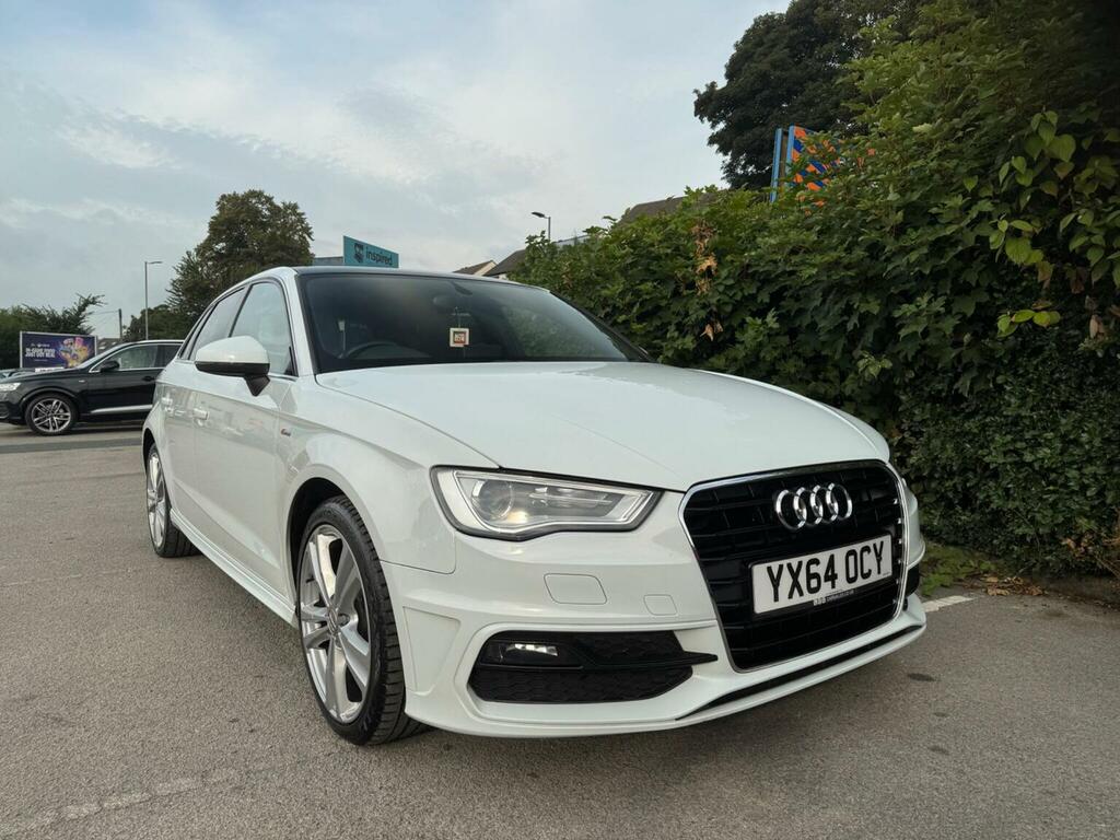 Audi A3 1.8 Tfsi S Line Sportback Euro 6 Ss White #3