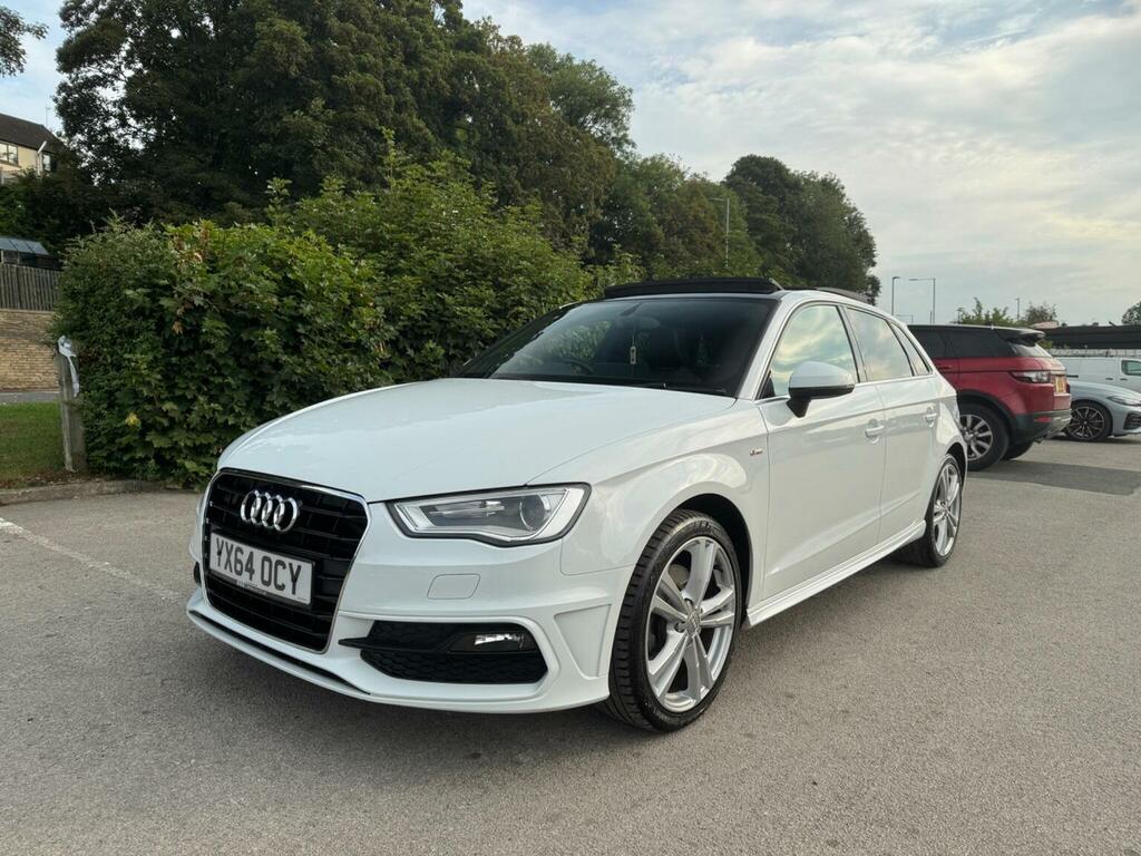 Audi A3 1.8 Tfsi S Line Sportback Euro 6 Ss White