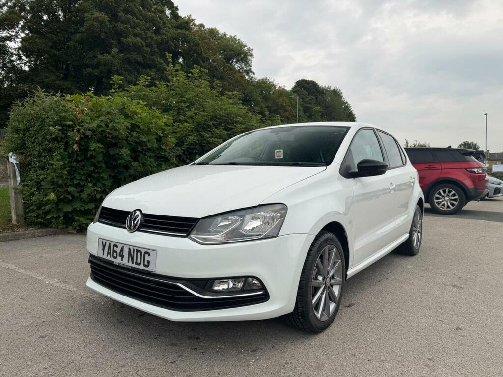 Volkswagen Polo Hatchback 1.0 Bluemotion Tech Se Design Euro 6 S White