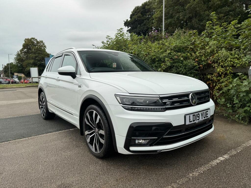 Volkswagen Tiguan 2.0 Tdi R-line Dsg 4Motion Euro 6 Ss White #3