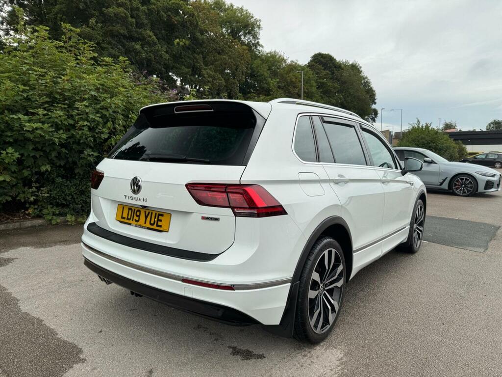 Volkswagen Tiguan 2.0 Tdi R-line Dsg 4Motion Euro 6 Ss White #5