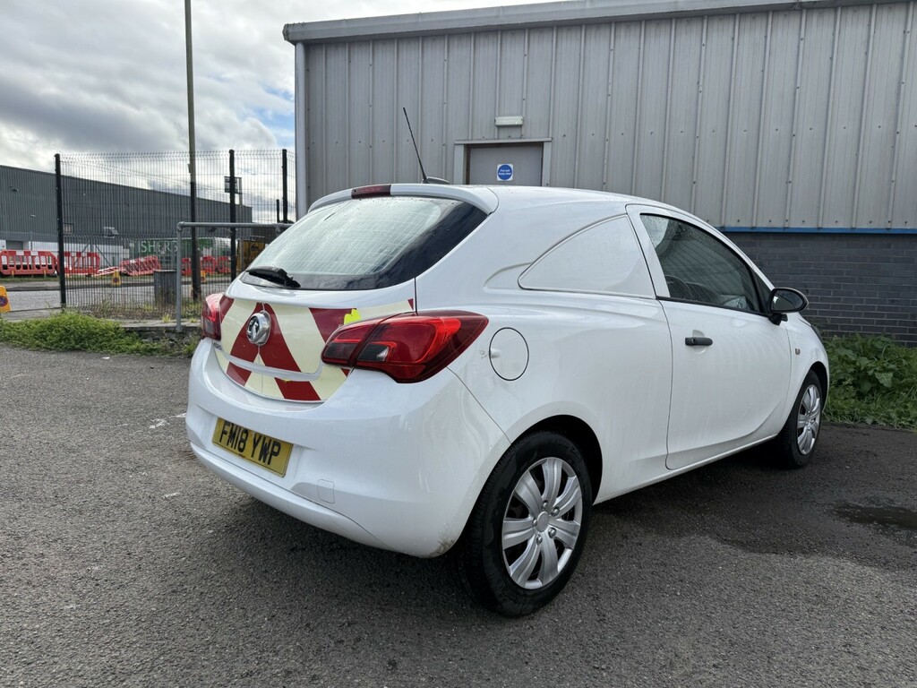 Vauxhall Corsa Car Derived Van 1.3 Cdti Ecoflex 2018 White #3