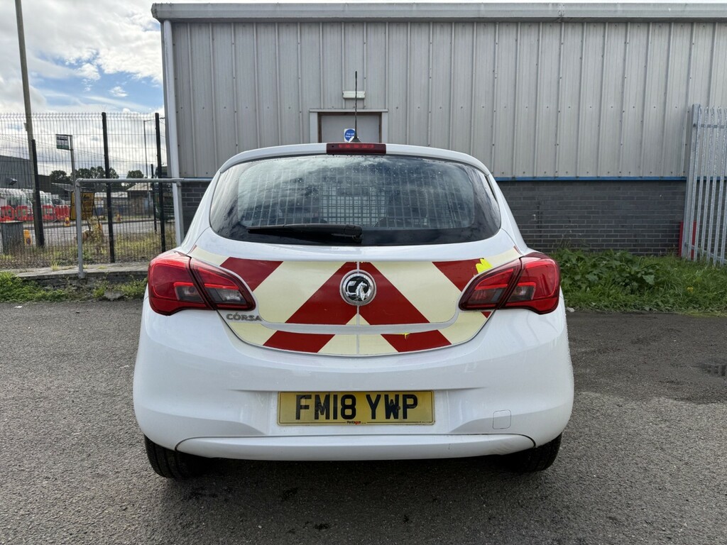 Vauxhall Corsa Car Derived Van 1.3 Cdti Ecoflex 2018 White #4