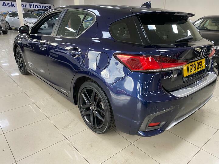 Lexus CT 1.8 200H E-cvt Euro 6 Ss WG19OSL Blue #5