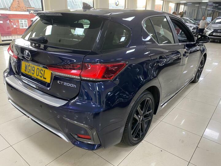 Lexus CT 1.8 200H E-cvt Euro 6 Ss WG19OSL Blue #3