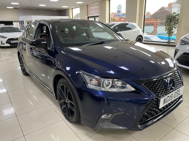 Lexus CT 1.8 200H E-cvt Euro 6 Ss WG19OSL Blue #2