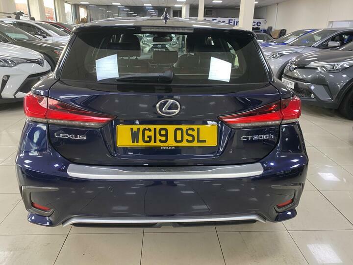 Lexus CT 1.8 200H E-cvt Euro 6 Ss WG19OSL Blue #4