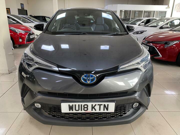 Toyota C-Hr 1.8 Vvt-h Dynamic Cvt Euro 6 Ss Grey