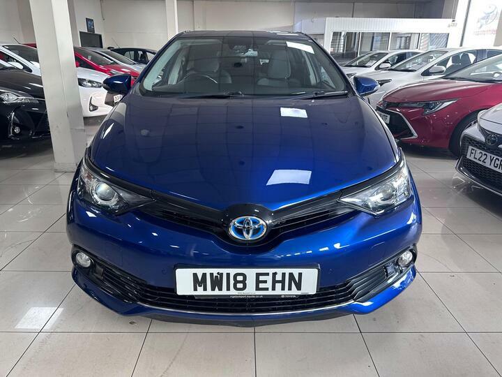 Toyota Auris 1.8 Vvt-h Design Cvt Euro 6 Ss Blue