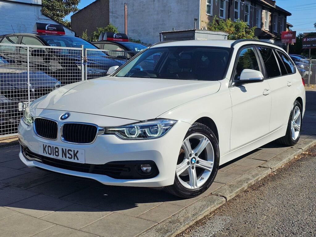BMW 3 Series Estate 1.5 318I Se Touring Euro 6 Ss White #4