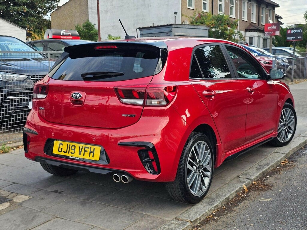 Kia RIO Hatchback 1.0 T-gdi Gt-line Euro 6 Ss 2019 Red #3